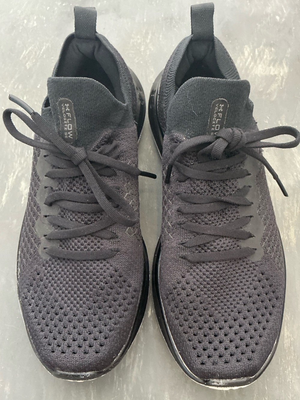 Pre-Owned Under Armour Flow Black Sneakers